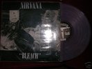 Nirvana bleach vinyl - RARE USA SP34 purple splattered