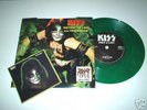KISS NOTHIN TO LOSE/TOMORROW GREEN VINYL P/S 45 MINT