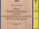 REEL TO REEL BOX SET BACH MASS IN B MINOR 7½  ARCHIVE