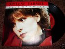 Mylène Farmer 45 tours plus grandir comme neuf  an 1985