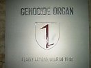 Genocide Organ-Live Lille Lp Limited to 66 copies