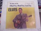 elvis presley my baby left me   rare++ devil cover++