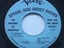 The Mothers of Invention Frank Zappa Verve DJ 45 45rpm