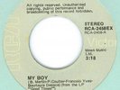 Elvis Presley - My Boy RCA 2458 EX Grey Label Export 45