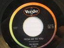 BEATLES RARE VEE-JAY 45 FROM ME TO YOU/THANK YOU VJ 522