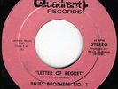 BLUES BROTHERS NO. 1 Letter of Regret DEEP SOUL 45