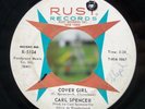 RARE NORTHERN SOUL 45 BY CARL SPENCER ON RUST