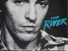 BROWN PLASTIC LABEL uk The River 7 45 Bruce Springsteen