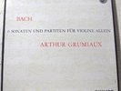 A. GRUMIAUX - BACH 6 Sonaten violin PHILIPS 3LP Boxset