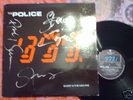 Sting & The Police signed lp w/coa ,Ghost In Machine