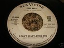 NORTHERN SOUL 45/ PAUL ANKA 