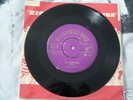 ELVIS PRESLEY BLUE SUEDE SHOES HMV GOLD TEXT 7M 405
