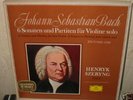 BACH 6 sonatas & partitas SZERYNG DGG tulips 3LP box NM