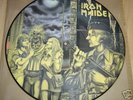 IRON MAIDEN    WOMEN IN UNIFORM   picture  pic disc LP