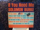 SOLOMON BURKE If you need me RARE stereo soul northern