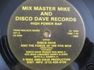 DISCO DAVE & FORCE FIVE MC'S CRASH CREW HIGH POWER RAP