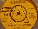 THE ONYX 'YOU'VE GOTTA BE WITH ME' RARE UK FREAKBEAT 45