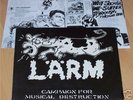 LARM / STANX split lp  lärm DUTCH HC KBD PUNK