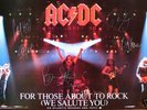 ACDC *AUTOGRAPHED VINTAGE PROMOTIONAL ONLY POSTER*AC/DC