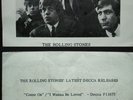 SIGNED 1963 ROLLING STONES POSTCARD (rare)