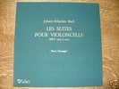Henri HONEGGER Bach Solo cello suites 1-6 Limited 1000