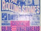 ROLLING STONES VERY RARE 1965 UK CONCERT FLYER HANDBILL