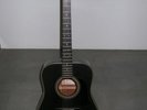 Mooie Folk gitaar 'Aria', zwart. Type LW 12 H B-B