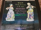 Bach Mozart / Gioconda de Vito & Kubelik / HMV ASD 429