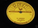 ERNIE CHAFFIN: I'M LONESOME  78 RPM SUN 275  NM