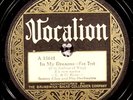 Sonny Clay & His Orch., Vocalion 15641, E