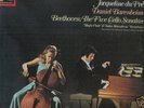 BEETHOVEN CELLO SONATAS COMPLETE EMI ed1 UK  DU PRE