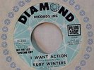 Northern Soul RUBY WINTERS I Want Action DIAMOND Hear M