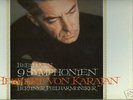 DGG RED STEREO TULIP BEETHOVEN COMPL SYMPH - KARAJAN