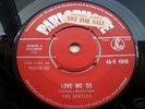 BEATLES LOVE ME DO 1962 UK   RED LABEL FACTORY SAMPLE