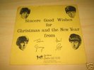 The Beatles Fan Club Flexidisc No.2 1963 Very Rare