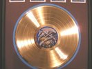 Iron Maiden gold record award