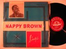 rare R&B NAPPY BROWN Signs SAVOY LP