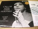 ED1 COL SAX 2293 B/S CALLAS PORTRAYS VERDI HEROINES NM
