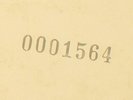 THE BEATLES.WHITE ALBUM.1st ISSUE.LOW NUMBER:0001564