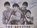 THE BEATLES HAND SIGNED AUTOGRAPHS ALL 4 1964 RARE ORIG