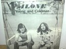 * YOUNG & COLEMAN  Alone LP psych  private  Hans Pokora