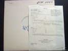 DIRE STRAITS Making Movies TEST PRESSING LP info insert