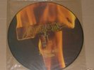 venom = at war with satan , pic disk mint unplayed