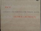 ARTHUR GRUMIAUX BACH SONATAS PARTITAS DUTCH BOX STEREO