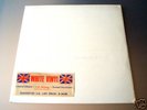 BEATLES WHITE ALBUM UK APPLE  RARE WHITE VINYL EXPORT