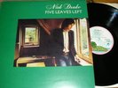 NICK DRAKE - FIVE LEAVES LEFT LP PINK RIM ISLAND