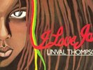 LINVAL THOMPSON - I LOVE JAH..BURNING VIBRATIONS LP