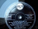 Elvis Lp  A DATE WITH ELVIS LPM-2011 großes RCA Button