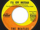Beatles-I'll Cry Instead - Capitol 45 Subsidiary Label