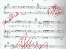 RED HOT CHILI PEPPERS SCAR TISSUE MUSIC SIGNED W/COA